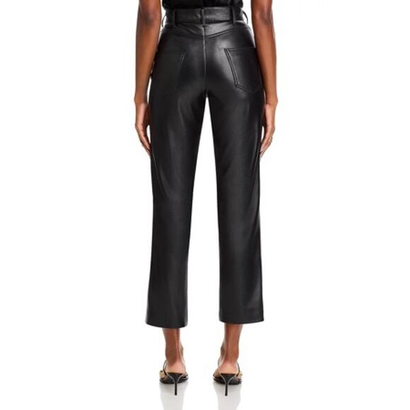 Generation Love Emmett Faux Leather Pants Black Approx Size 2-4 NWOT - Picture 7 of 9